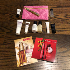 NEW 11 piece SKIN CARE lot -exfoliating cleansers, body lotion, serum, eye cream