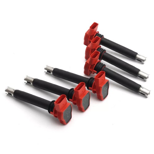 6Pcs RED BOSCH Ignition Coil 06E905115G fits for Porsche Cayenne Panamera - Picture 3 of 6
