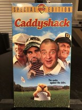 Caddyshack (VHS, 2001, Special Ed.) Chevy Chase Bill Murray Cult Classic Golf