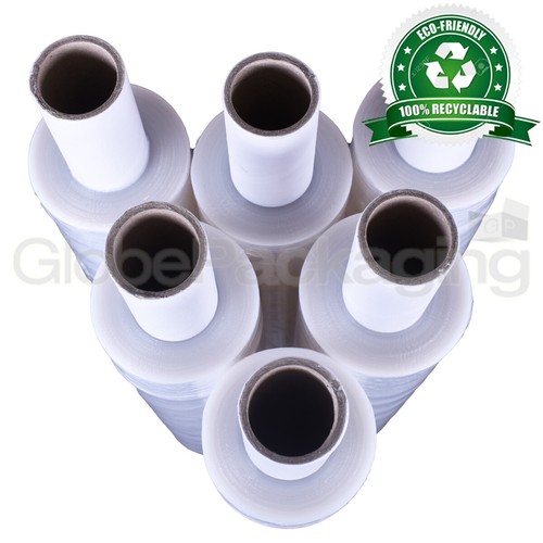 ECO-FRIENDLY STRONG RECYCLABLE PALLET STRETCH SHRINK WRAP ROLLS 400mm x 17mu - Picture 11 of 24