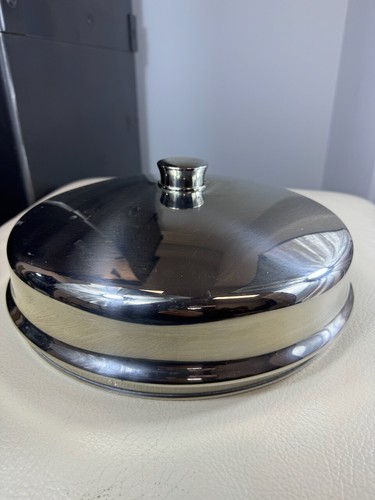 Farberware 344A Edelstahl Pfanne hohe Kuppel Ersatz 12" Deckel nur