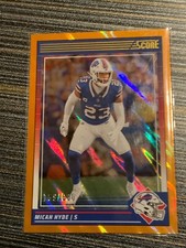 2024 Score - #32 Micah Hyde Orange Halo  Lazer