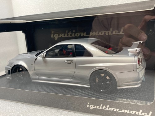 Ignition Model 1/18 IG3224 Nismo R34 GT-R Z-Tune Silver Nissan Skyline - Bild 7 von 11