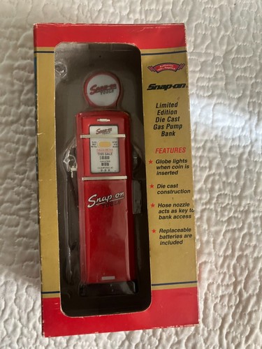 Snap-On Limited Edition Gas Pump Bank  - Picture 1 of 2