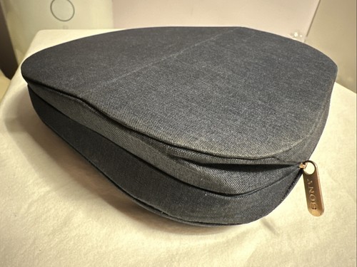 Sony Dark Blue Hardcase Headphone Case Cover Holder - FREE UK POSTAGE - Picture 4 of 11