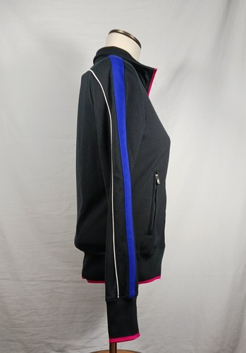 Nike Sportswear Jacke Windbreaker Schwarz Neon Pink Lila Damen Größe M - Bild 6 von 7