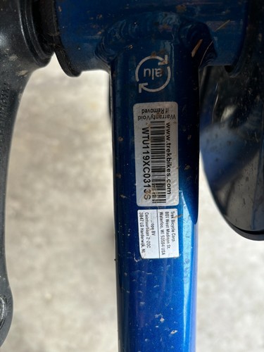 Trek Precaliber One Speed 20” Kids Bike | Coaster Brake | Blue - Picture 4 of 4
