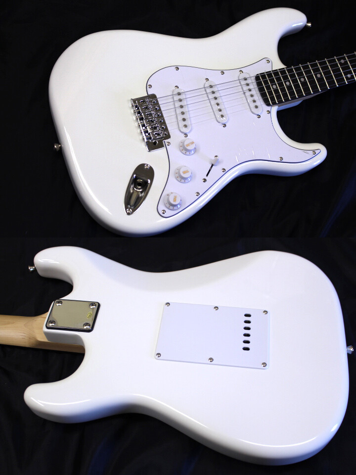 Bacchus Bst 1r Slv Electric Guitar St Shaped Universe Series For Sale Online Ebay