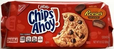NEW Nabisco Reese's Peanut Butter Chewy Chips Ahoy Cookies