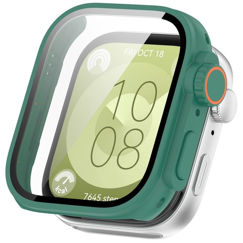 PC+Tempered Glass Protective Watch Case Screen Protector for Huawei Watch Fit3 - Picture 8 of 18