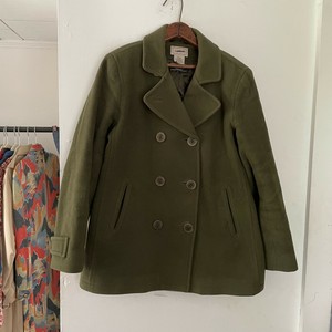 ll bean wool peacoat