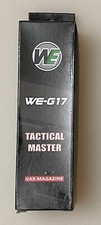 WE Tech G17/18C/35 Green Gas Airsoft Magazine (25rds) - Black - New 
