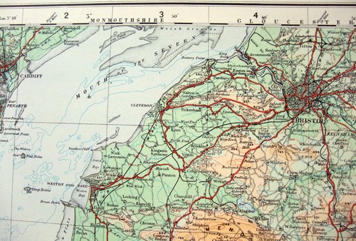 Somerset, Wiltshire, Berkshire & Hampshire - Original 1922 Ordnance Survey Map - Picture 3 of 4