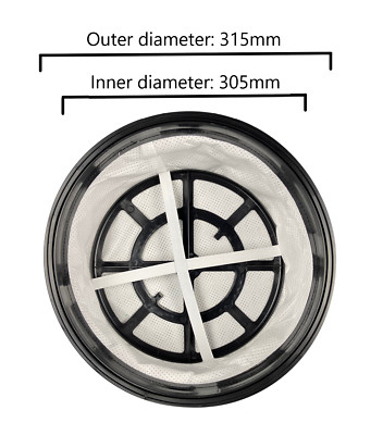 Für Numatic Henry Hetty James Staubsauger Staubsauger 12'' runder Tuchfilter
