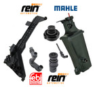 Expansion Tank Mounting Plate Thermostat Connector Cap Sensor 6pcs for BMW E46