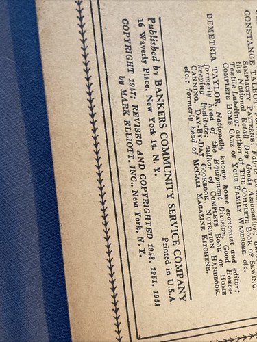 Vintage 50er Jahre Taschenbuch 1003 Haushaltstipps & Arbeitssparbuch - Bild 6 von 6