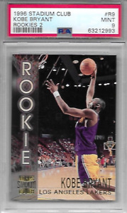 Kobe Bryant 1996 Stadium Club #R9 Rookies 2 Price Guide Kobe Bryant 1996 Stadium Club #R9 Rookies 2 Price Guide