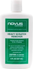 Novus Polish No 3 Heavy Scratch Remover 8 oz Acrylic Lid Coin Holder Slab Clean