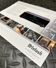 MCINTOSH MVP891 UNIVERSAL PLAYER: ADVERTISMENT INFO PAGE HARD COPY J01106