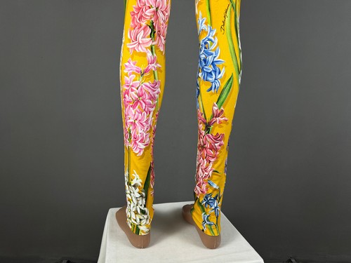 Dolce Gabbana Leggings Floral Girls Multicolor Size 11/12 - Picture 13 of 22