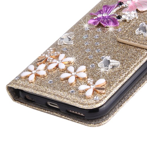 Folio Butterfly Leather Wallet Case For iPhone 11 12 13 14 15 16 Plus Pro Max - Picture 8 of 17
