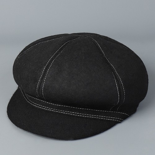 Cappello Berretto In Lana Regolabile Caldo Da Donna Casual Cabbie Pittore Retro - Foto 2 di 18