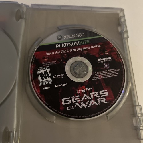 Gears of War -- Two-Disc Edition (Xbox 360, 2008) Complete Tested Working - Picture 5 of 5