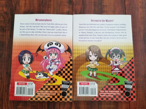 To Love Ru Darkness - Saki Hasemi & Kentaro Yabuki - English Manga Lot Vol 3 & 8 - Picture 2 of 6