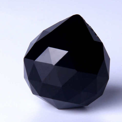 Feng Shui Hanging Crystal Ball Sphere Prism Faceted Chandelier Lamp Part Pendant - Picture 7 of 15