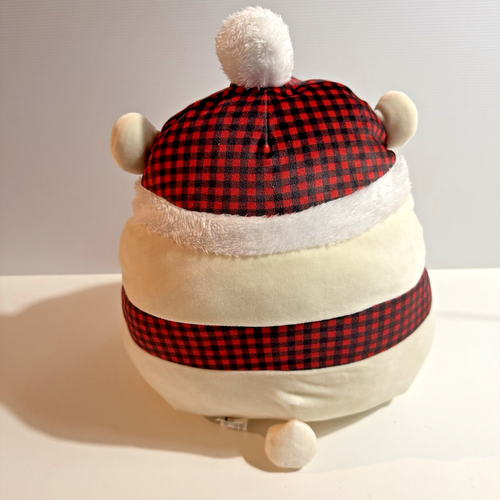 Brooke The Polar Bear Red Scarf Beanie Christmas 2021 Pillow Plush Toy 36cm 14" - Picture 3 of 6