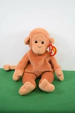TY-The Beanie Babies Collection -"Bongo" The Monkey.Style 4067 In mint condition