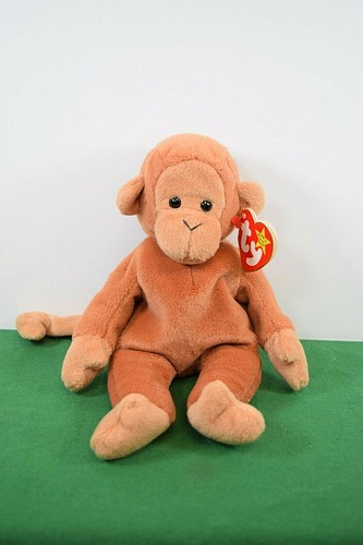 TY-The Beanie Babies Collection -"Bongo" The Monkey.Style 4067 In mint condition - Picture 1 of 2