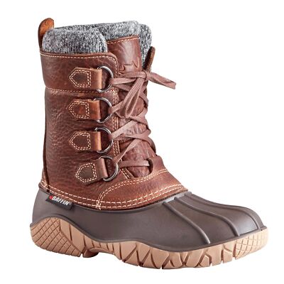 Baffin Yellowknife Cuff Women's Winter Boots, Brown, W9