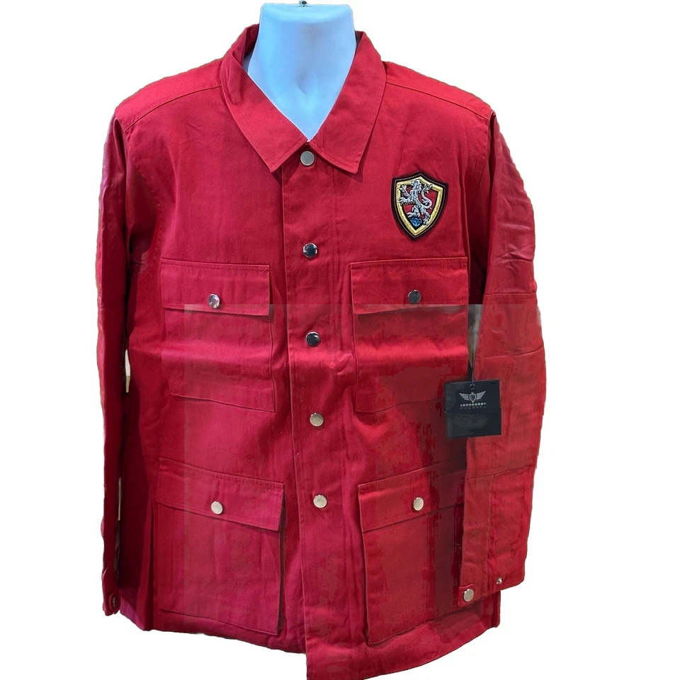 Chaqueta Cordova Diamond Collection Red Lion Crest XL Botón Frontal Nueva con Etiquetas Foto 2 de 4