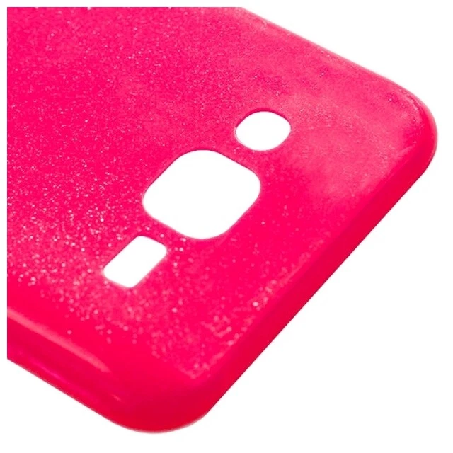 Custodia Back Case Fluo Cover Glitter Sottile Samsung Galaxy S3 Mini I8190 Pink - Immagine 2 di 4