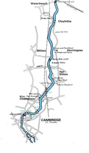 Avness 2-Way Chart Canal & River Series - River Cam/Great Ouse Cambridge-Denver - Imagen 3 de 3