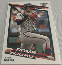2022 Topps Opening Day Baseball Juan Soto Washington Nationals Bomb Squad #BS20