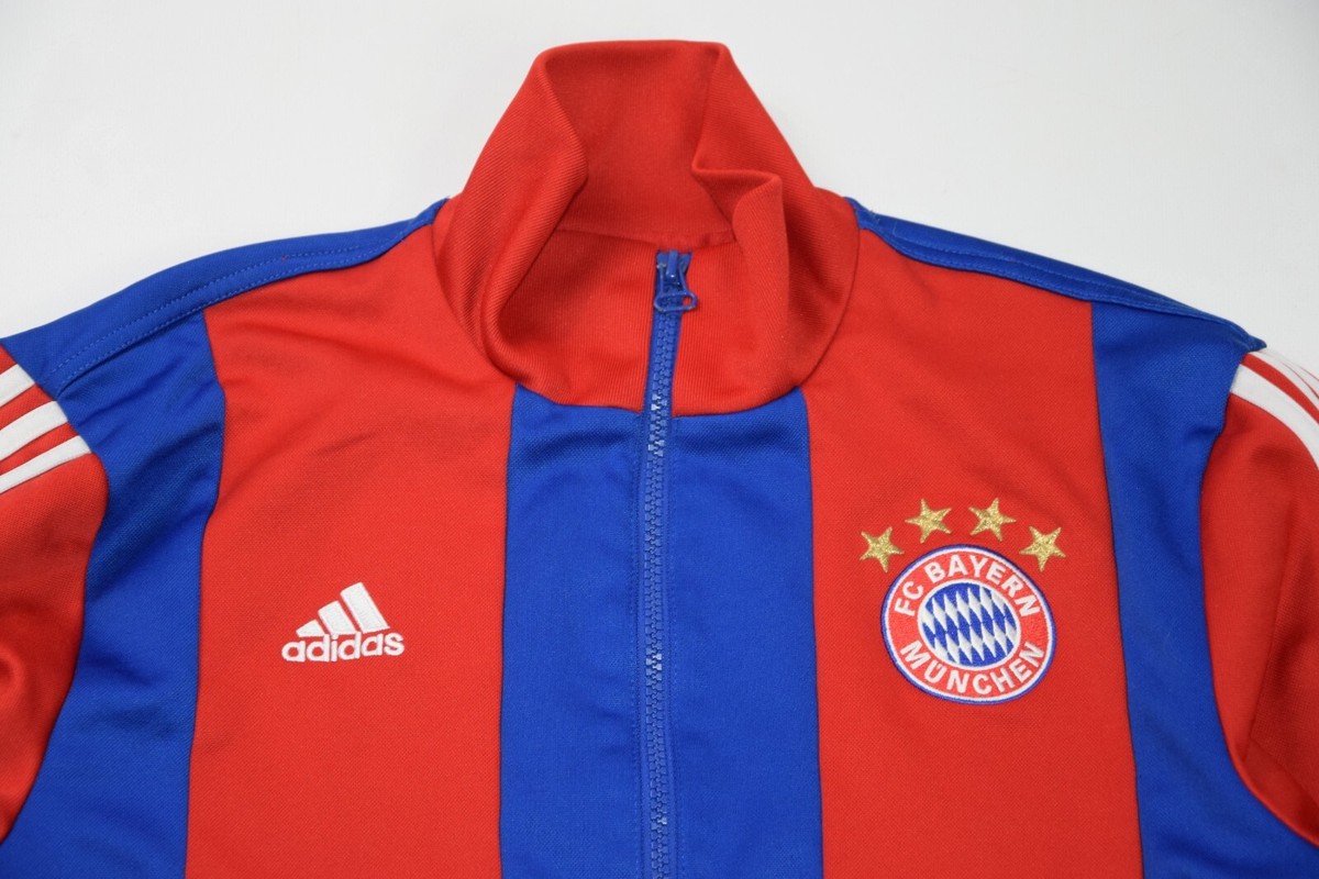 FCRC！adidas FC Bayern Munchen ジャケット Adidas Black Jacket FC Bayern Munchen GPS Soccer Full Zip