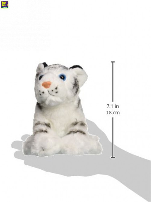 Wild Europe Republic Europe Wild Tigre en peluche 20 cm Blanc 59c484 Wild Europe Republic Europe Wild Tigre en peluche 20 cm Blanc 59c484