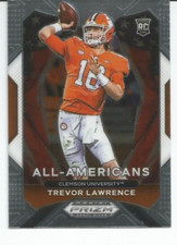 2021 Panini -Prizm Draft Picks Rookie All Americans Trevor Lawrence #181