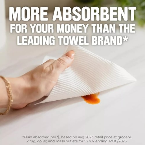 Scott Paper Towels, Choose-A-Sheet, 30 Double Rolls (2 Packs of 15) = 60 Regular - Picture 2 of 3
