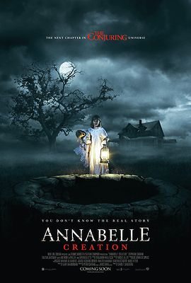 ANNABELLE CREATION HORROR POSTER FILM ART A4 A3 PRINT CINEMA MOVIE