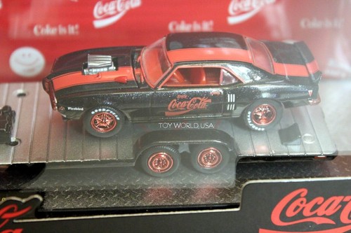 M2 Machines COCA~COLA 1973 Chevrolet KS Blazer & 1968 Pontiac Firebird 400 Chase - Picture 3 of 3