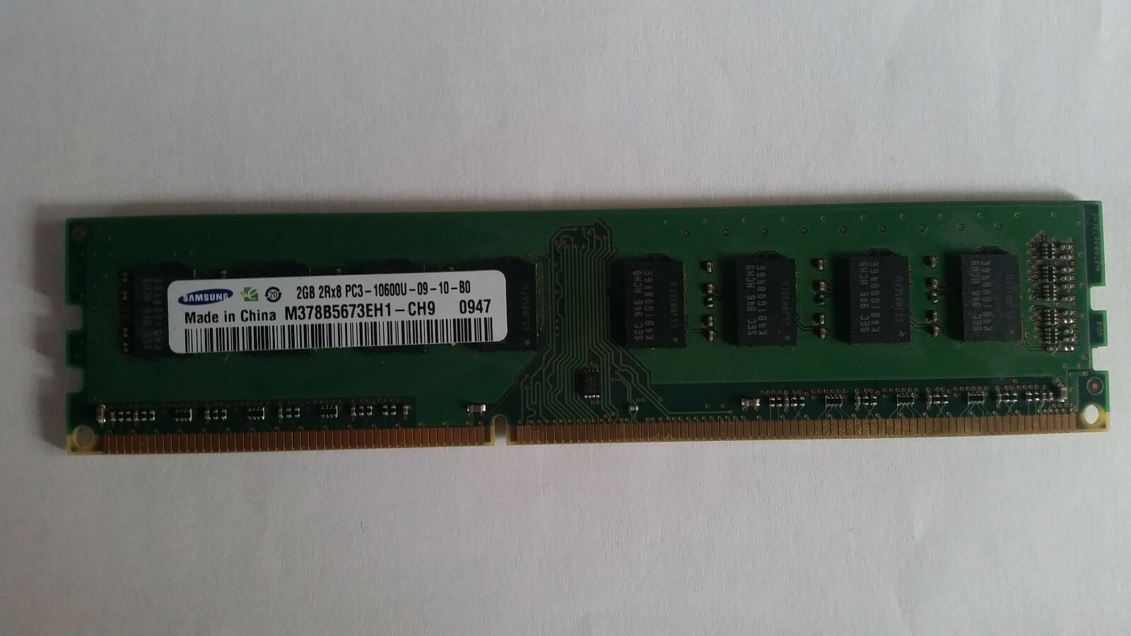 M378B5673EH1-CH9 Samsung 2GB PC3-10600U DR3-1333MHz non-ECC CL9 240 pin ...