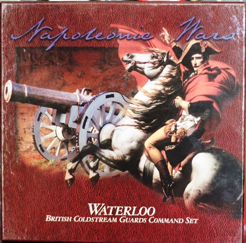 WBritain, Napoleonic Wars, Waterloo British Coldstream Guards Command Set #00149 - 第 1/4 張圖片