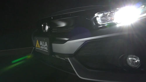 Alla 9003 H4 LED Conversion Headlight Bulb Lamp,Golden YELLOW ,High Light Output - Video 1 of 1