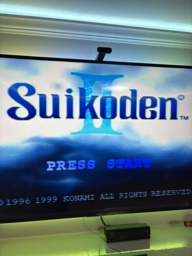 Suikoden II 2 CIB (Sony Playstation 1 ps1) w/ Reg Card CLEANED TESTED SEE PICS - Picture 2 of 8