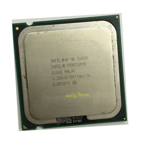 Intel Pentium E6800 3.33 GHz Socket 775 2 cores SLGUE CPU Processor 2 MB - Picture 3 of 4