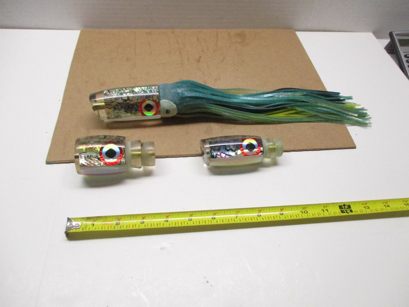 BLACK BART LURES ** SIGHNED ** GREAT SET OF 3**RARE *<><*MARLIN * TUNA BLACK BART LURES ** SIGHNED ** GREAT SET OF 3**RARE *<><*MARLIN * TUNA