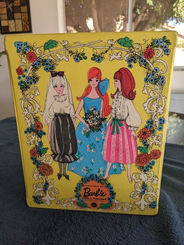 Vintage 1966 Barbie, 1968 Ken, 1967 Skipper and World of Barbie Doll Trunk 1969 - Picture 11 of 16